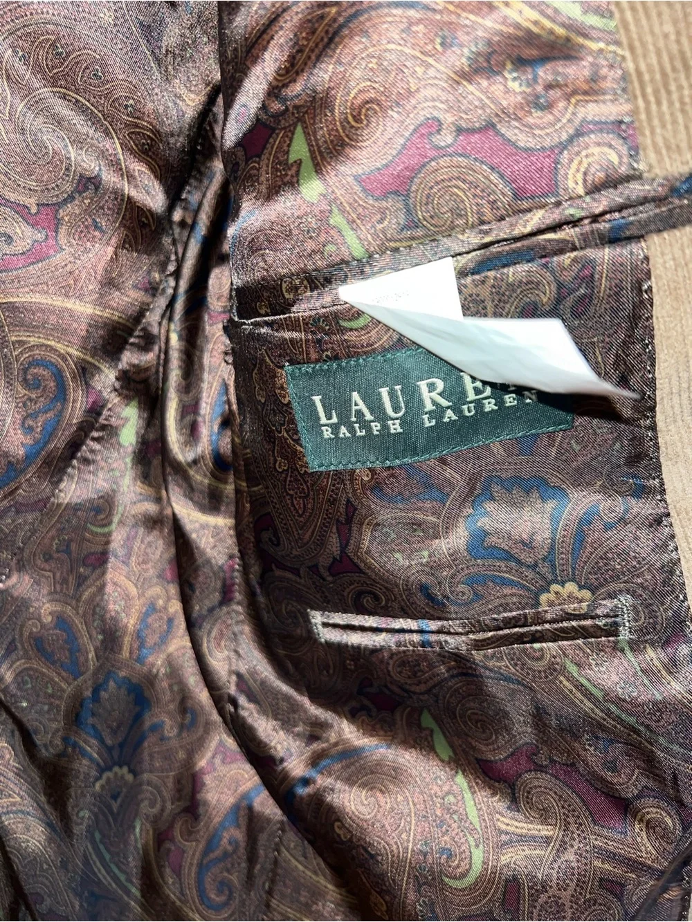 Boys Lauren Ralph Lauren Brown Corduroy Blazer - Classic Tailored Jacket